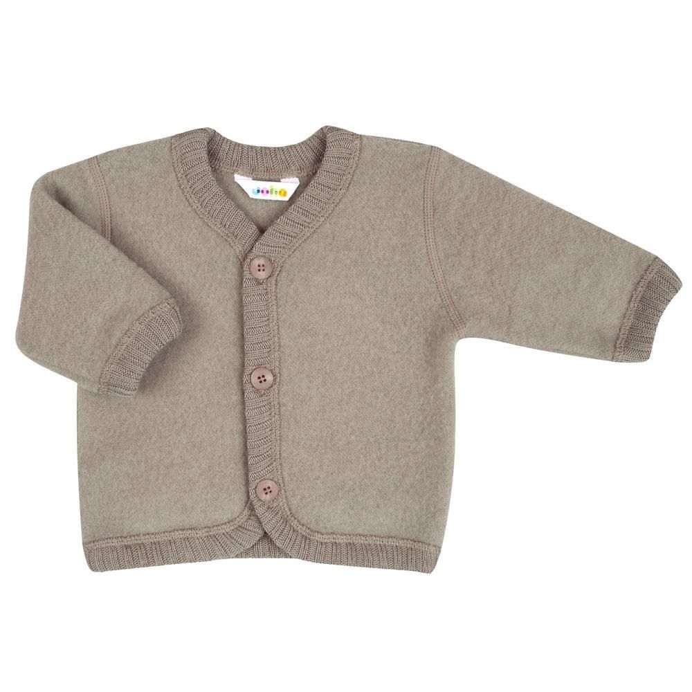 Joha - Vestje - 100% Merino fleecewol - Sesam - Afbeelding 2
